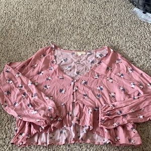 Cute flowy top